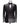 Black Embellished Double Breasted Peak Lapel Tuxedo | BTS Bespoke