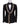 Black Gold Embellished Double Breasted Tuxedo | BTS Bespoke